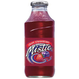 Mistic Grape Strawberry Drink, 16oz Glass Bottle (Pack of 6, Total of 96 Fl Oz)