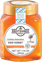 Breitsamer Golden Selection Honey Jar, 17.6 Ounce (Pack of 6)