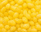 Sanded LEMON Drops Hard Candy 2 lb - Bulk, Old Fashioned Candy, Natural Flavor, Fat Free