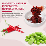 Soeos Broad Bean Paste with Chili Oil, 13 oz (366g) Pack of 2, Sichuan Hongyou Doubanjiang, Authentic Chinese Cooking Condiment, Bold & Savory Flavor