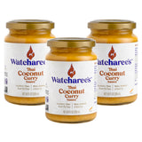 Watcharee's Thai Curry Simmer Sauces - Coconut Curry | Authentic Khao Soi Recipe, Vegan, Non-GMO, Gluten-Free - 3 Pack (9.8 fl oz Each)