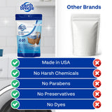 Earth Breeze Enzyme Laundry Booster Powder - 2lbs (64 Loads) - Powerful 4-in-1 Bio-Enzyme Formula Deep Cleans, Tackles Odors, Fights Stains
