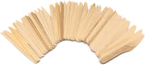 Pack of 150 Disposable 6.5" Natural Birchwood Wooden Knives (Compostable & Biodegradable)