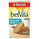 Belvita Breakfast Biscuits Packs 4 Biscuits Per Pack, Toasted Coconut, 1.76 Ounce (Pack of 8)
