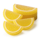 NY Spice Shop Lemon Fruit Slices Candy - 1 Pound Citrus Flavor Chewy Jelly Fruit Slices Candy - Old Fashioned Sliced Lemon Fruits Gummies - Gummies