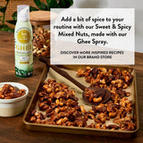 4th & Heart Ghee Cooking Spray, Grass-Fed & Pasture-Raised, High Smoke Point 485°F, Non-Stick Spray for Grilling, Baking & Air Frying, Lactose-Free, Keto & Paleo Friendly, 5 oz