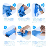 Nitrile Gloves 100pcs Non-Latex Disposable Gloves,Powder Free