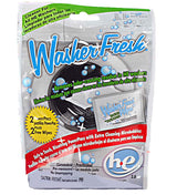 WasherFresh Washing Machine Cleaner, Cleans Front Load and Top Load Normal or High Efficiency Washers, 2 PowerPac Dissolving Pouches and Cleaning