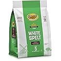 Shibolim White Spelt Flour, 5lb | Triple Sifted | 100% Whole Grain | Great for Sourdough Bread | Certified Kosher