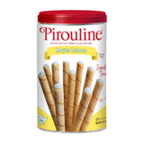 Pirouline Creme Filled Wafers Cookies - Meyer Lemon Flavored - 14.1 ounce (400 gram) Can