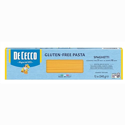 De Cecco Spaghetti Gluten Free, 12 Ounces (Pack of 12)