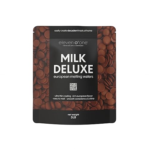 Eleven o'one Milk Deluxe European Compound Chocolate, 5 pounds