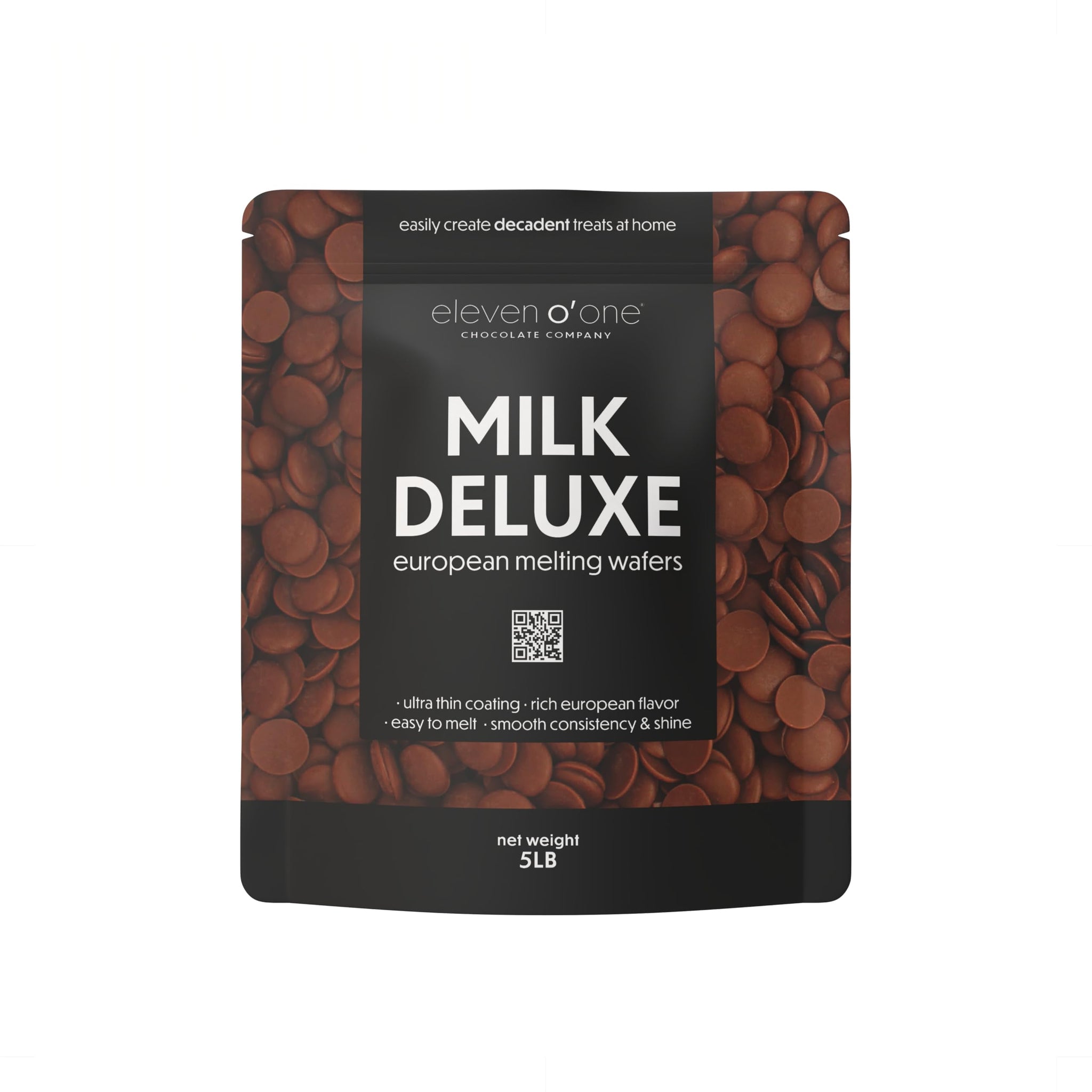 Eleven o'one Milk Deluxe European Compound Chocolate, 5 pounds