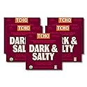 TCHO Dark & Salty 81% Dark Chocolate Bars (5 pack) |Plant Based, Organic & Fair Trade Certified Chocolate | Non GMO, Non-Dairy, Vegan, Soy Free (2.1oz