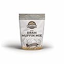 Manitoba Milling Flax Bran Healthy Muffin Mix, Made with Finest Whole Milled Smooth Golden Flaxseed, Rich in Fiber, Protein, Farm-to-You, Family-Owned Farm Company, 1 lb 2.7 oz (530 g)