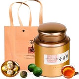 Xinhui Xiaoqing Small Green Mandarin Orange Pu'er Tea - Dried Tangerine Peel, Pure Citrus Flavor, Mellow Taste, 250g