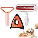 Pet Hair Removal Tool Kit,Cat and Dog Hair Remover for Couch Furniture Carpet Fur Lint with Reusable lint Roller Car Brush and Small Carpet Rake