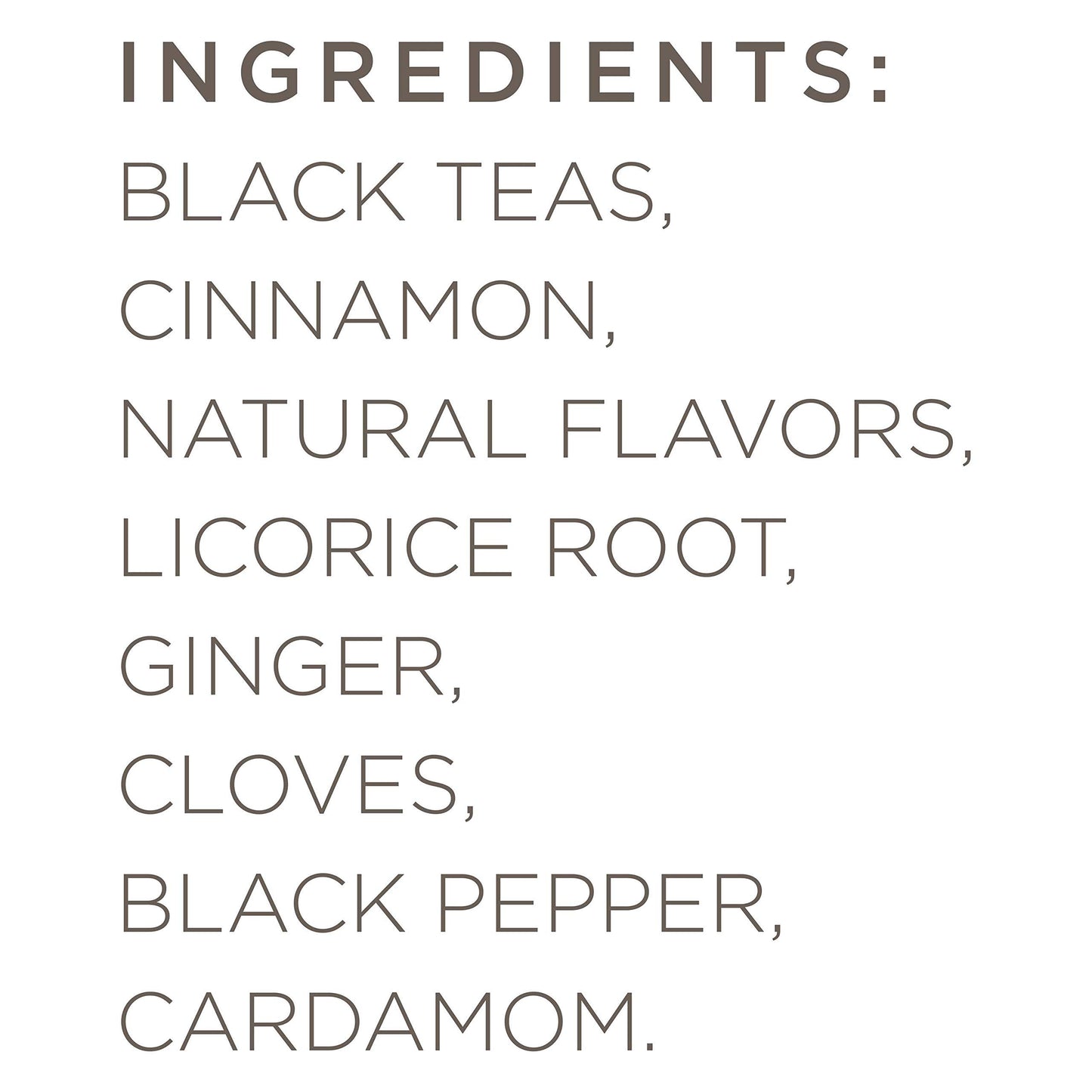 Tazo Chai Pumpkin Spice Tea Bags, Black Tea, 20 ct, Pack of 6