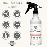 Rustic Strength Lots of Purpose Spray Cleaner, Sunburst Citrus Scent, Multi-Surface, pH Balanced, Non-Toxic, Biodegradable, 16 oz