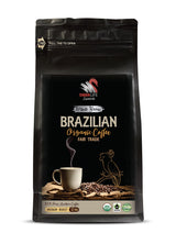 whole beans coffee breakfast blend - BRAZILIAN WHOLE BEANS COFFEE ORGANIC, Medium Roast, non gmo, 100% Arabica, Fair Trade, low acidity - 100%