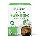 Amazon Grocery, Zero Calorie Stevia and Erythritol Sweetener Packets, 140 Ct