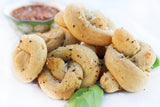Mom's Place Gluten-Free Garlic Knot Mix with Garlic Butter Sauce, Nut-Free, Dairy-Free & Soy-Free, 12.7 oz.