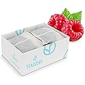 Teazzers Premium All Natural Raspberry Black Tea Bags - Great for Foodservice Commercial Ice Tea Brewers | Unsweetened USA-Made Bulk Tea