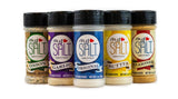 MySALT Pantry Staples Set - All 5 Sodium-Free Varieties for a Well-Stocked Kitchen - Original, Butter, Garlic, Seasoned and Onion