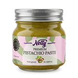 NOLLY - Premium 60% Pistachio Paste & Spread, 8.0 oz (226g) - Artisan, Gluten-Free, Non-GMO - Gourmet Paste/Spread for Desserts, Pastries, Dubai