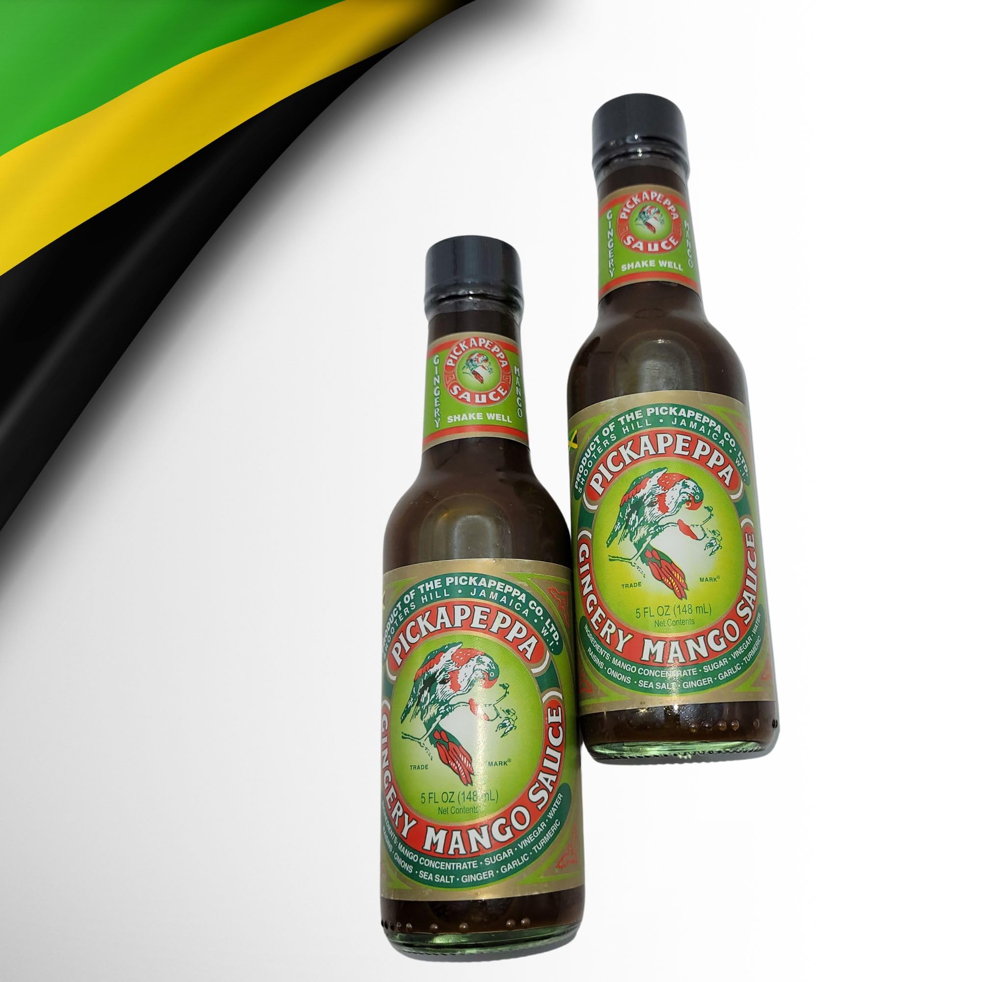 Real Jamaican Pickapeppa Sauce- Gingery Mango