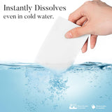 Zinshine Eco-friendly Laundry Detergent Sheets (80 sheets 160 loads) - Concentrated for Deep Cleaning, Plant Based Laundry Strips, Washer Sheets