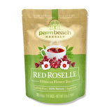 Palm Beach Herbals - Red Roselle Hibiscus Tea, 30 Teabags | Caffeine-Free