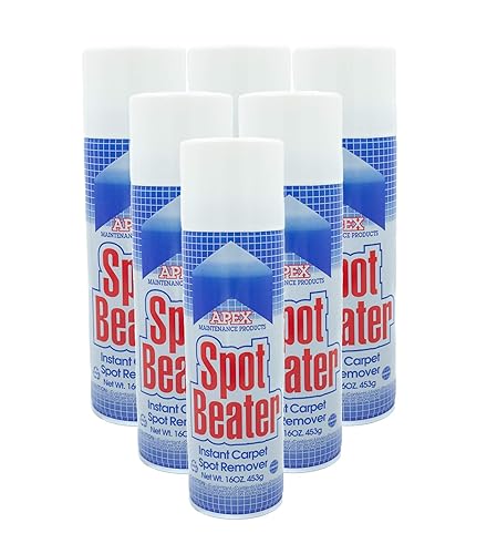 Spot Beater Instant Carpet Spot Remover for Fresh, Old & Stubborn Stains Such as Oil, Grease, Ink, Lipstick, Coffee, Pet Stains & More, 16 Oz, Pack