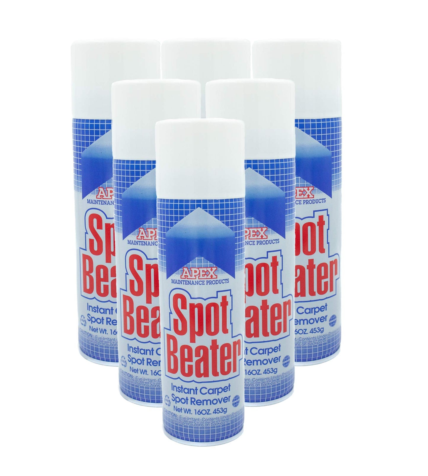 Spot Beater Instant Carpet Spot Remover for Fresh, Old & Stubborn Stains Such as Oil, Grease, Ink, Lipstick, Coffee, Pet Stains & More, 16 Oz, Pack