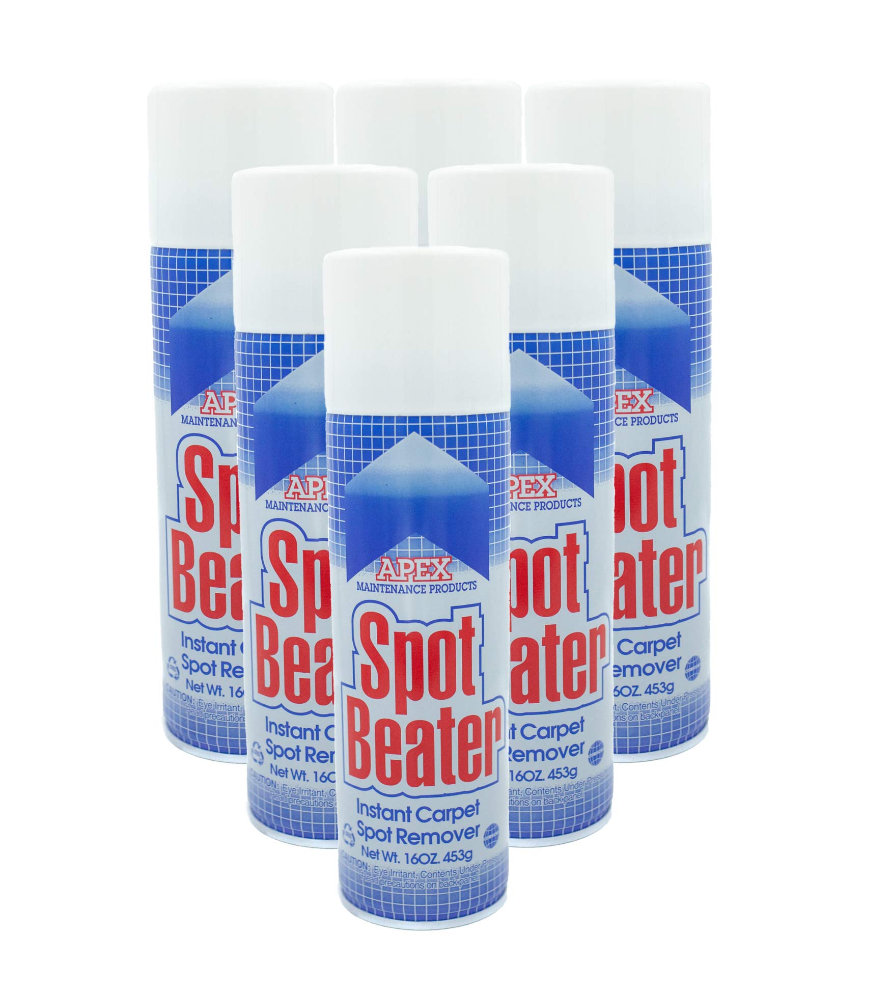 Spot Beater Instant Carpet Spot Remover for Fresh, Old & Stubborn Stains Such as Oil, Grease, Ink, Lipstick, Coffee, Pet Stains & More, 16 Oz, Pack