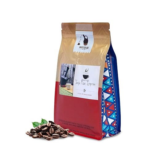 Jungle Moon Espresso - Roasted, Whole Bean African Coffee