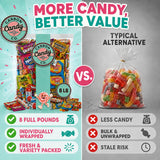 Pinata Candy Variety Pack - 8 Lb Assorted Mix, Pinata Stuffers for Kids