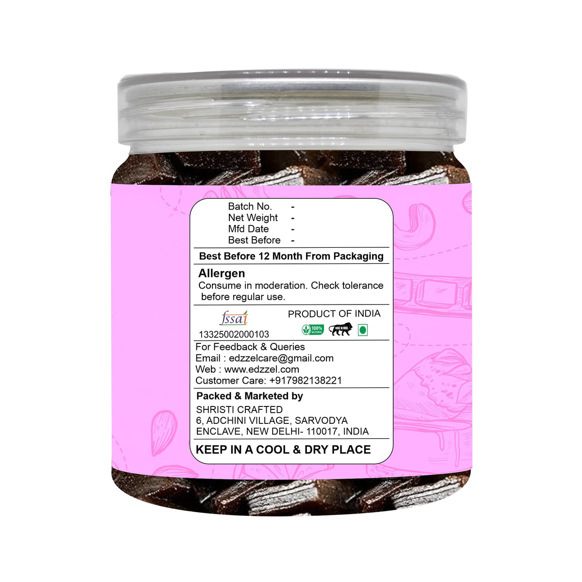 EDZZEL Mango Candy | Indian Origin (3.52 OZ (100 GRAM), KHATTA AAM PAPAD)