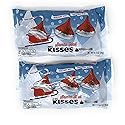 Kisses Milk Chocolate Holiday Santa Hat 8 oz (Pack of 2)
