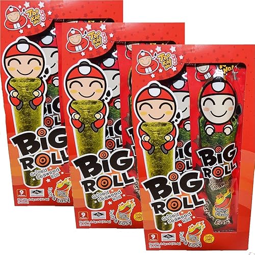 Big Roll Grilled Seaweed Roll (Spicy, 3 BOX)