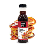 ProtiDIET Maple Flavored Syrup - Perfect On-the-Go Waffle and Pancake Syrup for a Flavorful Breakfast and Snack Time - 60ml bottle