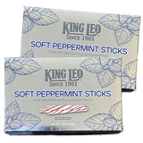 King Leo Soft Peppermint Sticks - Pack of 2 - Delicious and Classic Taste Since 1901 - Perfect for Sharing with Friends and Family - 11.5 oz Boxes
