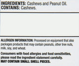Kirkland Signature Unsalted Cashews, 2.5 Lb, 2 Pack