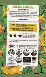 Heath & Heather Organic Green Tea & Ginger
