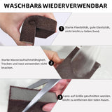 Foamworld 6Pcs Emery Sponge, Nano Carborundum Sponge, Hand Sanding Block, Kitchen Cleaner Tool, Wet and Dry Dual-use, Durable Thick Sanding Sponge
