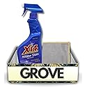 Malco X-14 Mildew Stain Remover Spray 1 qt Bundle with Microfiber Cloth - Fast-Acting Mold and Mildew Cleaner for Grout, Tile, Vinyl, Plastic, Boats