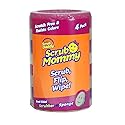 Scrub Daddy, Scrub Mommy - Dual Sided Sponge & Scrubber, Soft in Warm Water, Firm in Cold, FlexTexture, Deep Cleaning, Dishwasher Safe, Multipurpose