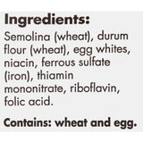 No Yolks Enriched Egg White Pasta - Stir Fry Noodles 12 oz