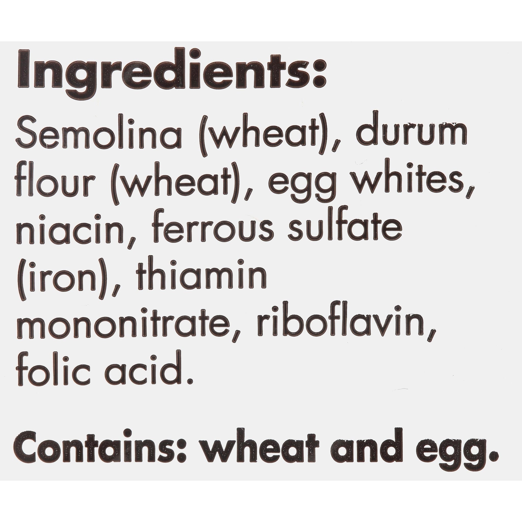 No Yolks Enriched Egg White Pasta - Stir Fry Noodles 12 oz
