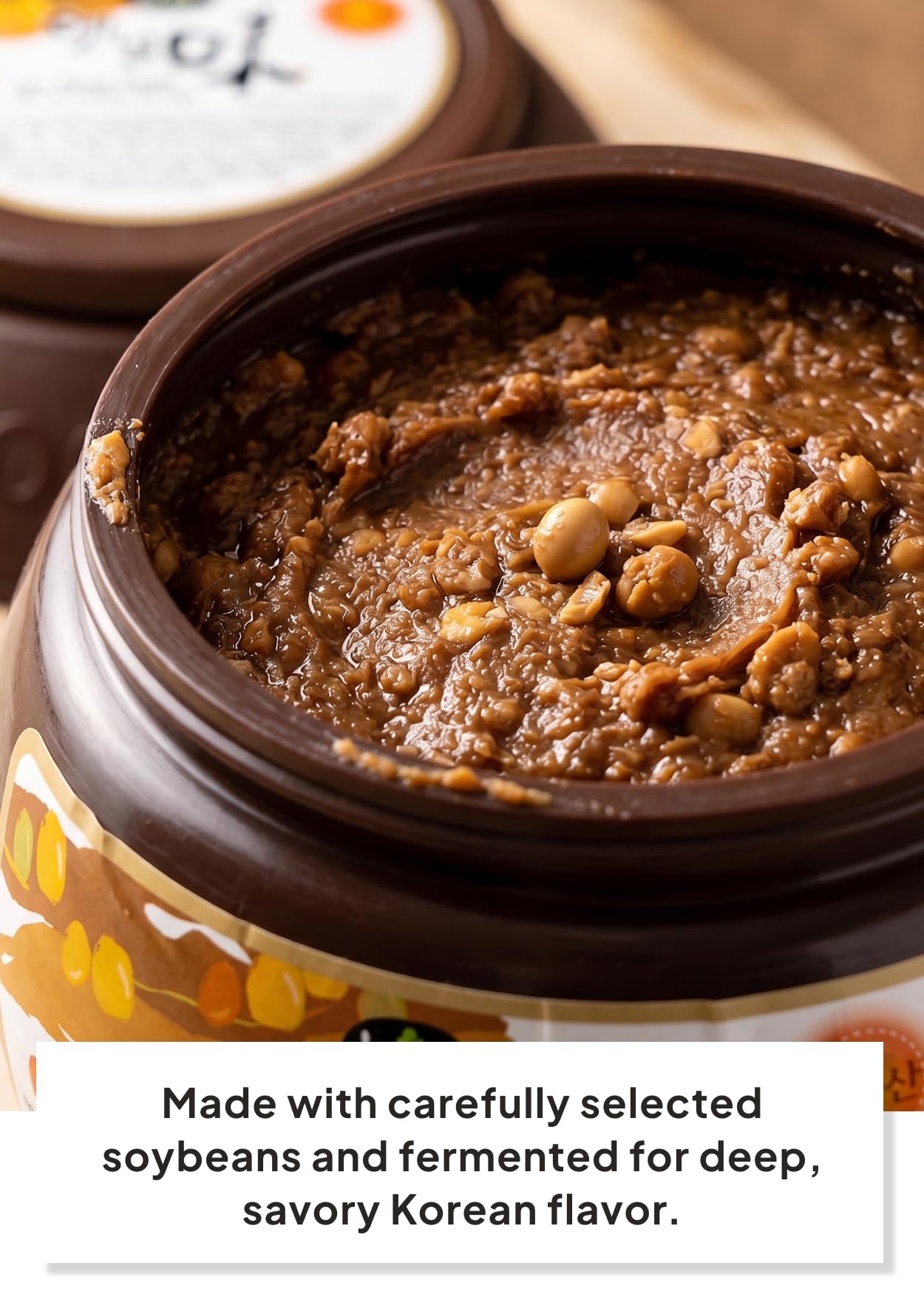 Korean Food Doenjang Soybean Paste, Fermented Paste for Soup & Stew 4.85 lb
